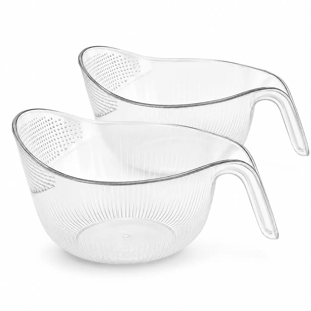🎉Multi-Functional Rice Strainer with Handle, BPA-Free Kitchen Colander