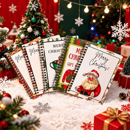 🔥Last Day 50% OFF - Christmas Gift Card Book