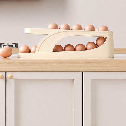 Automatic Rolling Egg Organizer