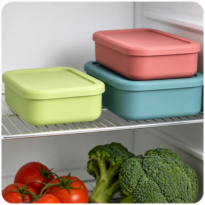 700ml Silicone Food Storage & Lunch Box