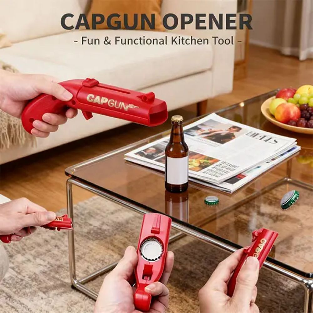 🍺 Open It. Pull It. Shoot It. – The Ultimate Bottle Opener