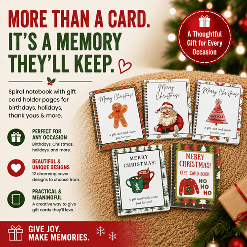 Christmas Gift Card Book