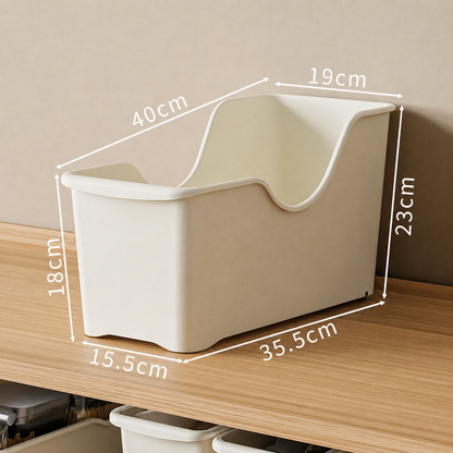 Rolling Kitchen Cabinet Organizer Bins