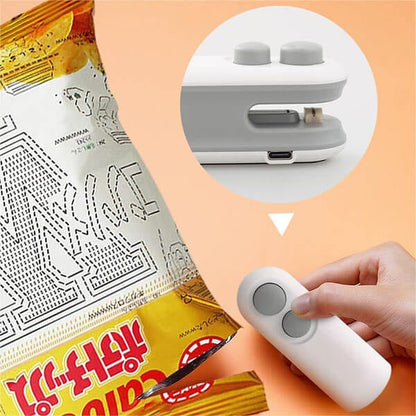 🎁 Upgraded Mini Bag Sealer – Seal & Cut Freshness in Seconds