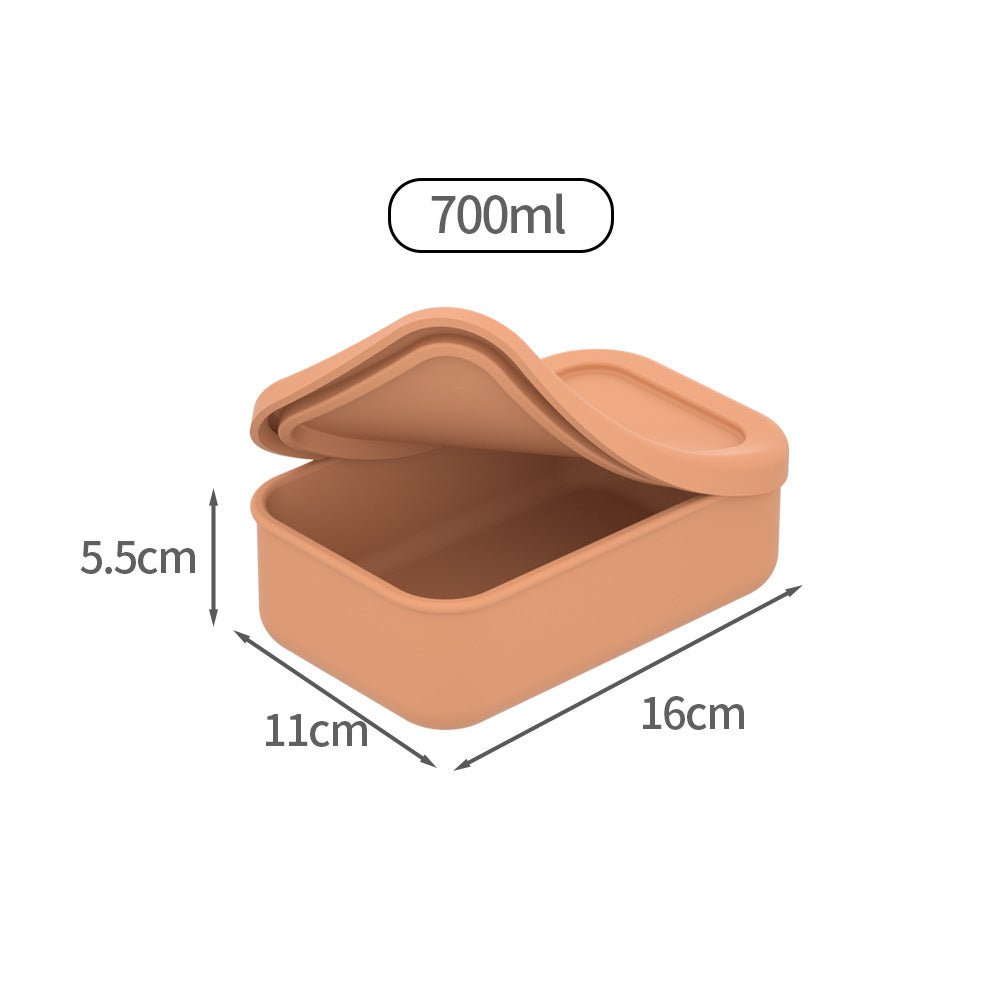 700ml Silicone Food Storage & Lunch Box