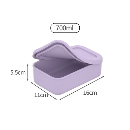 700ml Silicone Food Storage & Lunch Box