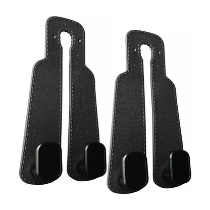 🔥Hot Sale 49% off🌟4 Counts Car Seat Headrest Hook, Improved Car Seat Back Double Hooks