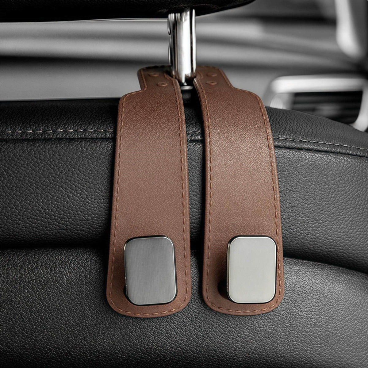 🔥Hot Sale 49% off🌟4 Counts Car Seat Headrest Hook, Improved Car Seat Back Double Hooks