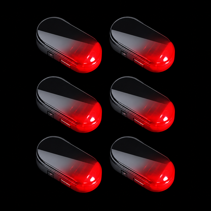 🥳2026 HOT SALE🥳💞50K+ SOLD! 🚗🌞 Solar Car Anti-Theft Light – solar + USB charged, auto-flashes at night. Realistic LED mimics active alarm – deters thieves without wiring. Heat-resistant, stick & go! 🛡️💡