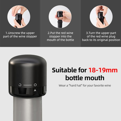 🔥Keep Your Wine Fresh for Longer – Automatic Wine Bottle Stopper