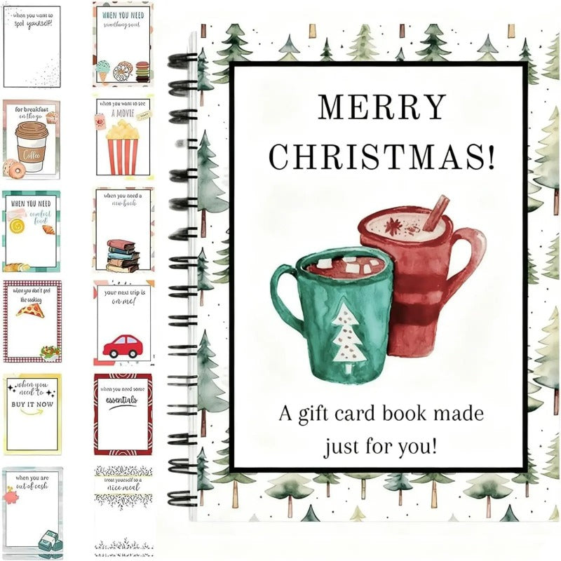 Christmas Gift Card Book