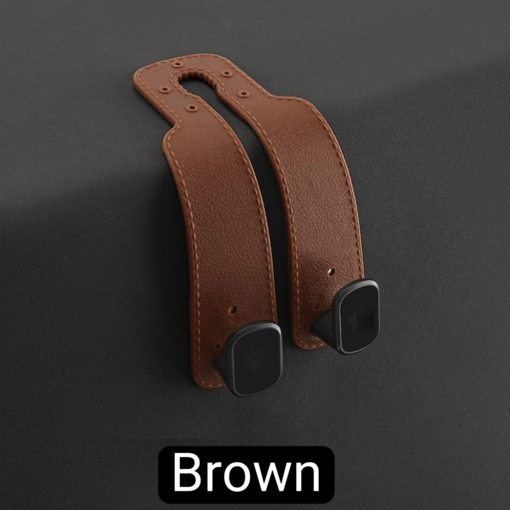 🔥Hot Sale 49% off🌟4 Counts Car Seat Headrest Hook, Improved Car Seat Back Double Hooks