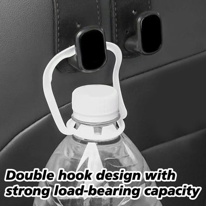 🔥Hot Sale 49% off🌟4 Counts Car Seat Headrest Hook, Improved Car Seat Back Double Hooks