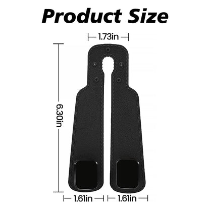 🔥Hot Sale 49% off🌟4 Counts Car Seat Headrest Hook, Improved Car Seat Back Double Hooks