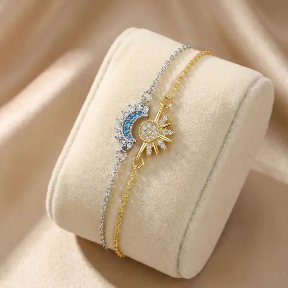 Sun & Moon Matching Jewelry Set